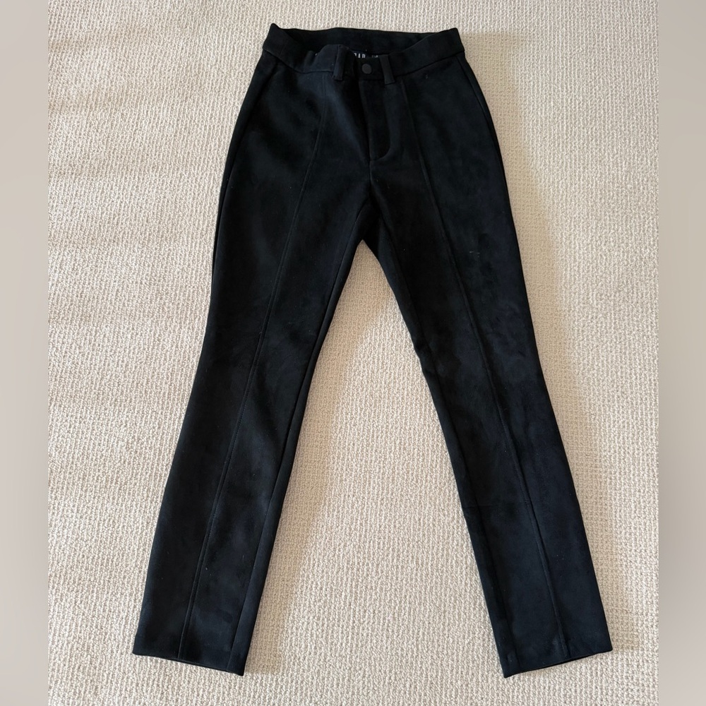 Gap Midrise Vegan Suede Skinny Pants Size 2 - Picture 2 of 3